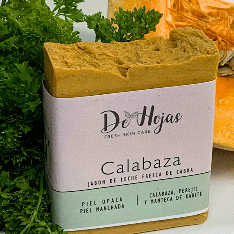 Jabón de Calabaza y Perejil
