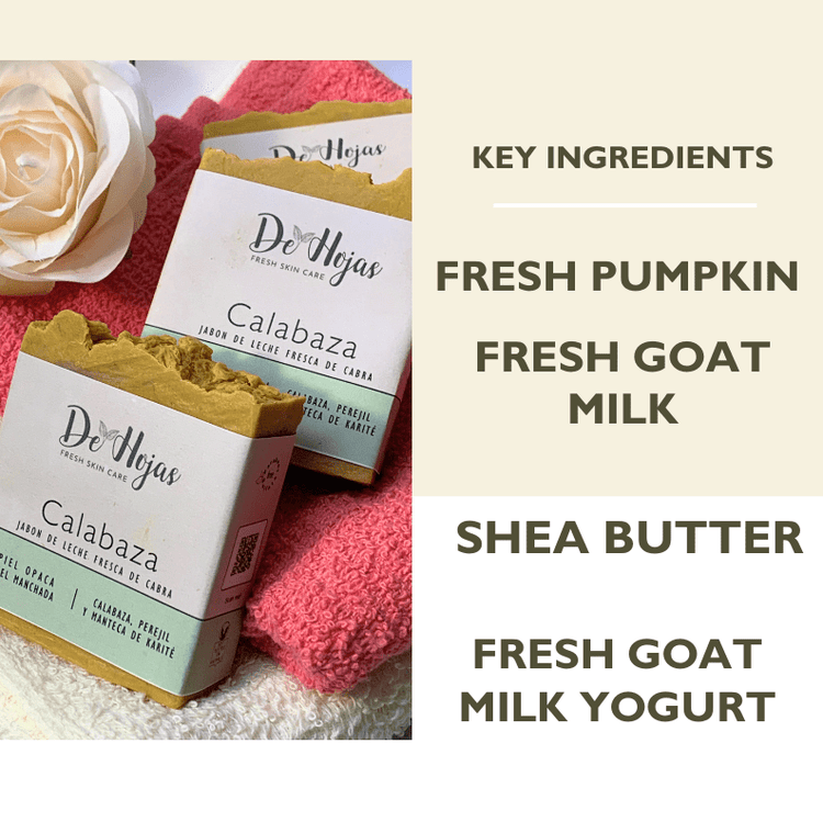 Jabón de Calabaza y Perejil