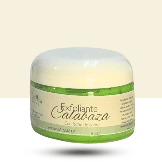 Exfoliante facial de calabaza